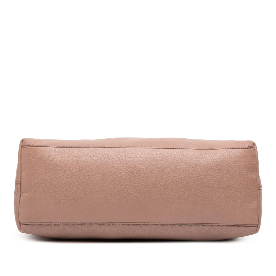 Gucci Medium Leather Soho Chain Tote