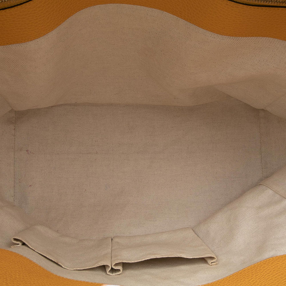 Gucci Medium Leather Swing Tote