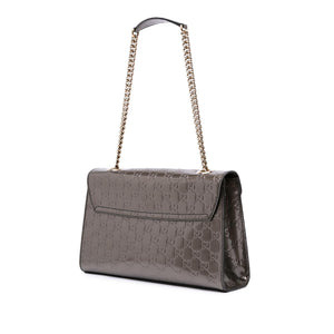 Gucci Medium Patent Guccissima Emily Shoulder Bag