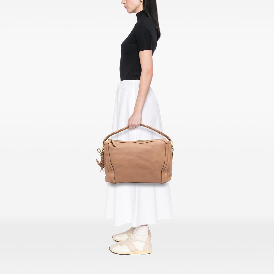 Gucci Medium Pebbled Calfskin Bella Shoulder Bag