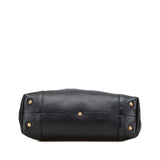 Gucci Medium Pebbled Calfskin Twill Tote
