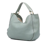 Gucci Medium Pebbled Calfskin Twill Tote
