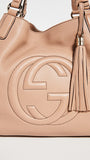 Gucci MEDIUM LEATHER SOHO BAG
