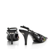 Gucci Mesh Crystal GG Slingback Pumps - Size 7 / 37