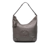 Gucci Metallic Leather Soho Shoulder Bag