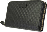 Gucci MICROGucciSSIMA LEATHER LONG ZIPPY WALLET