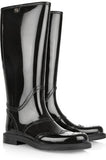 Gucci BROGUE WELLINGTON RUBBER RAIN BOOTS