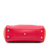 Gucci Mini Bicolor Calfskin Bamboo Shopper Satchel