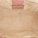 Gucci Mini Bicolor Calfskin Bamboo Shopper Satchel