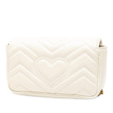 Gucci Mini GG Marmont Matelasse Leather Flap Crossbody