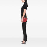 Gucci Mini GG Marmont Matelasse Leather Round Crossbody