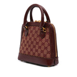 Gucci Mini GG Supreme Horsebit 1955 Top Handle Bag