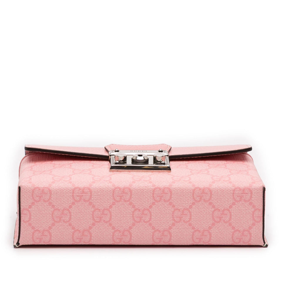 Gucci Mini GG Supreme Padlock Satchel