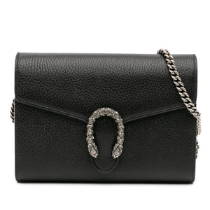 Gucci Mini Leather Dionysus Wallet on Chain