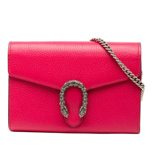 Gucci Mini Leather Dionysus Wallet on Chain