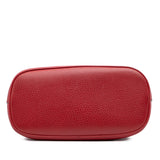 Gucci Mini Leather GG Charm Dome Satchel