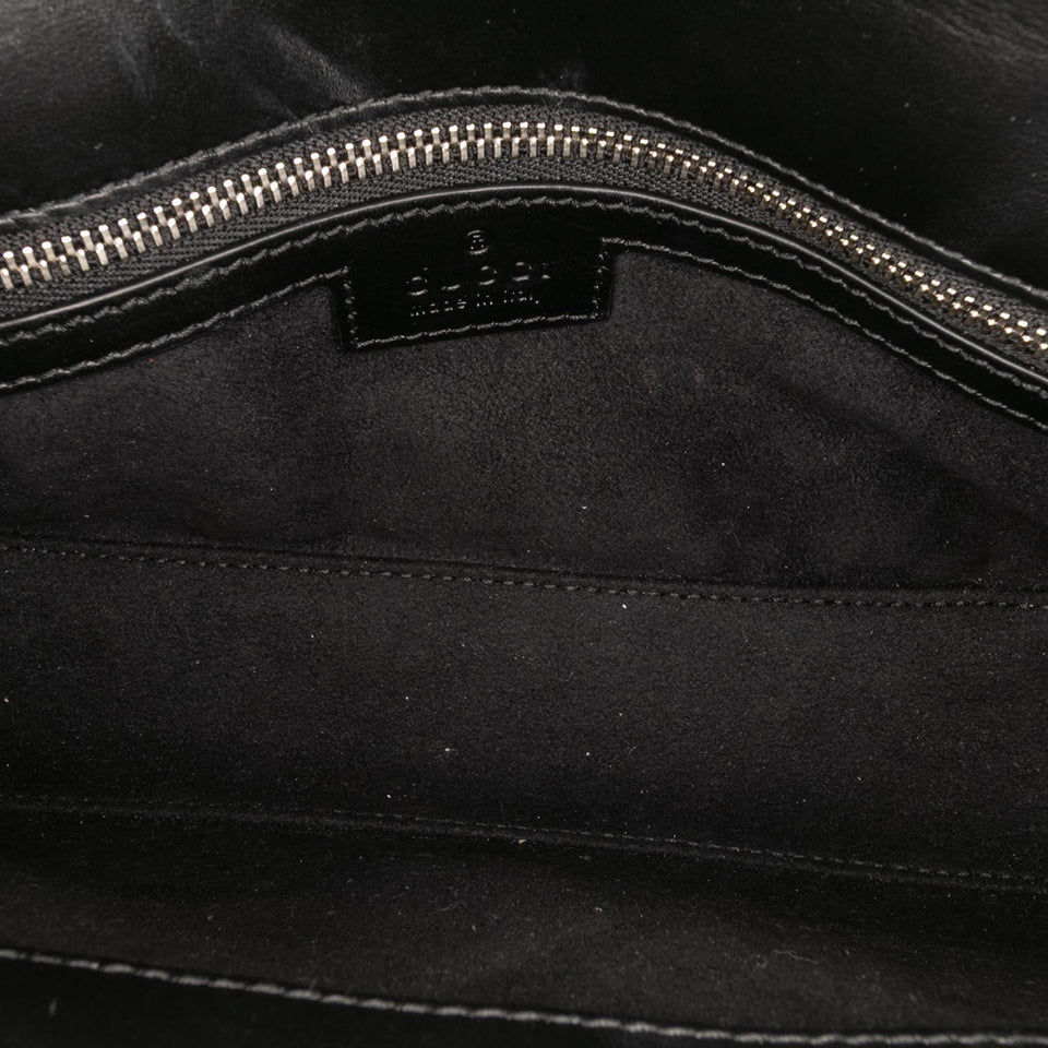 Gucci Mini Leather Petite GG Satchel