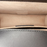 Gucci Mini Leather Web Sylvie Chain Crossbody