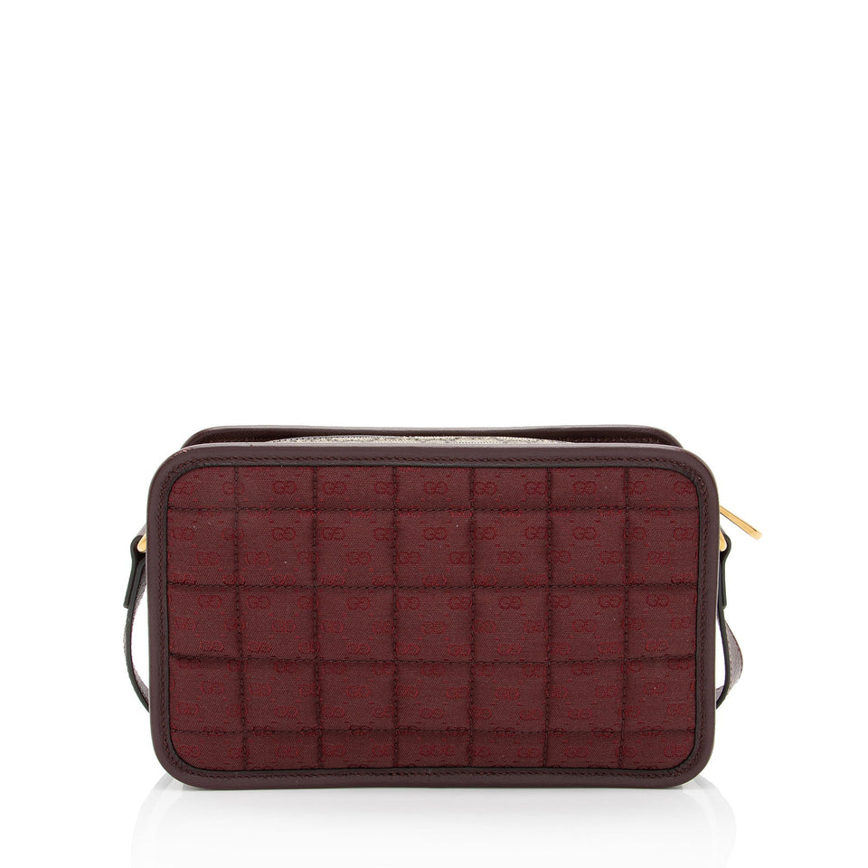 Gucci Mixed MIni GG Canvas Quilted Mini Shoulder Bag