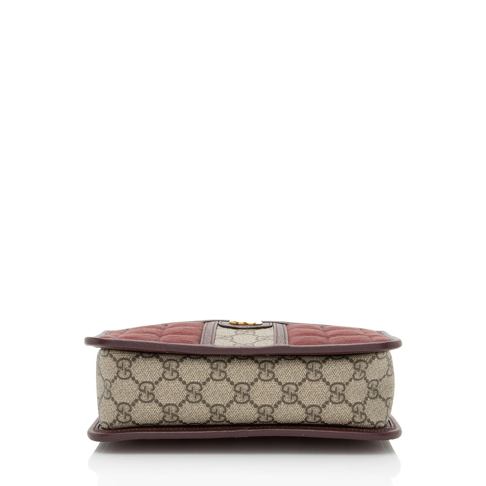 Gucci Mixed MIni GG Canvas Quilted Mini Shoulder Bag