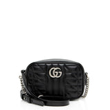 Gucci Mixed Matelasse Leather GG Marmont Aria Mini Camera Bag