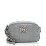 Gucci Mixed Matelasse Leather GG Marmont Aria Small Camera Bag