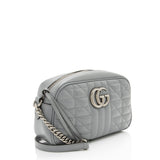 Gucci Mixed Matelasse Leather GG Marmont Aria Small Camera Bag