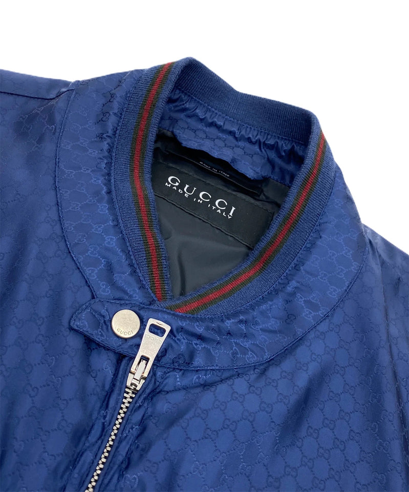 Gucci GucciSSIMA MONOGRAM LIGHTWEIGHT JACKET