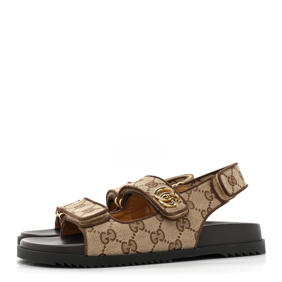 Gucci GG SUPREME MORITZ SANDALS