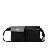 Gucci Nylon Double Pocket Belt Bag