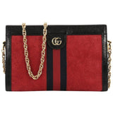 Gucci Ophidia Chain Shoulder Bag Suede