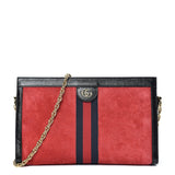 Gucci Ophidia Chain Shoulder Bag Suede
