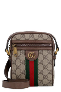 Gucci GG SUPREME CANVAS WEB OPHIDIA MINI CROSSBODY BAG
