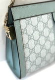 Gucci GG SUPREME OPHIDIA SMALL SHOULDER CHAIN BAG IN BLUE HOTSELL