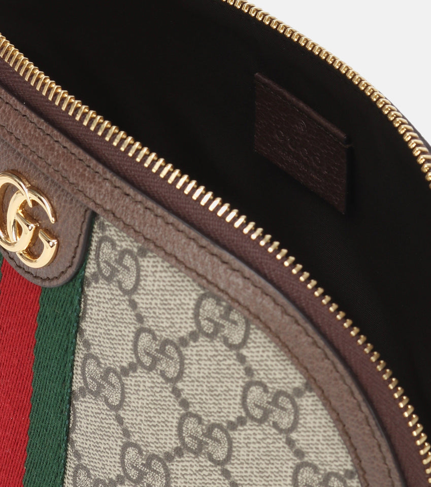 Gucci GG SUPREME OPHIDIA LARGE COSMETIC CASE