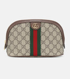 Gucci GG SUPREME OPHIDIA LARGE COSMETIC CASE