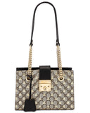 Gucci PADLOCK BEE PRINT CHAIN TOTE