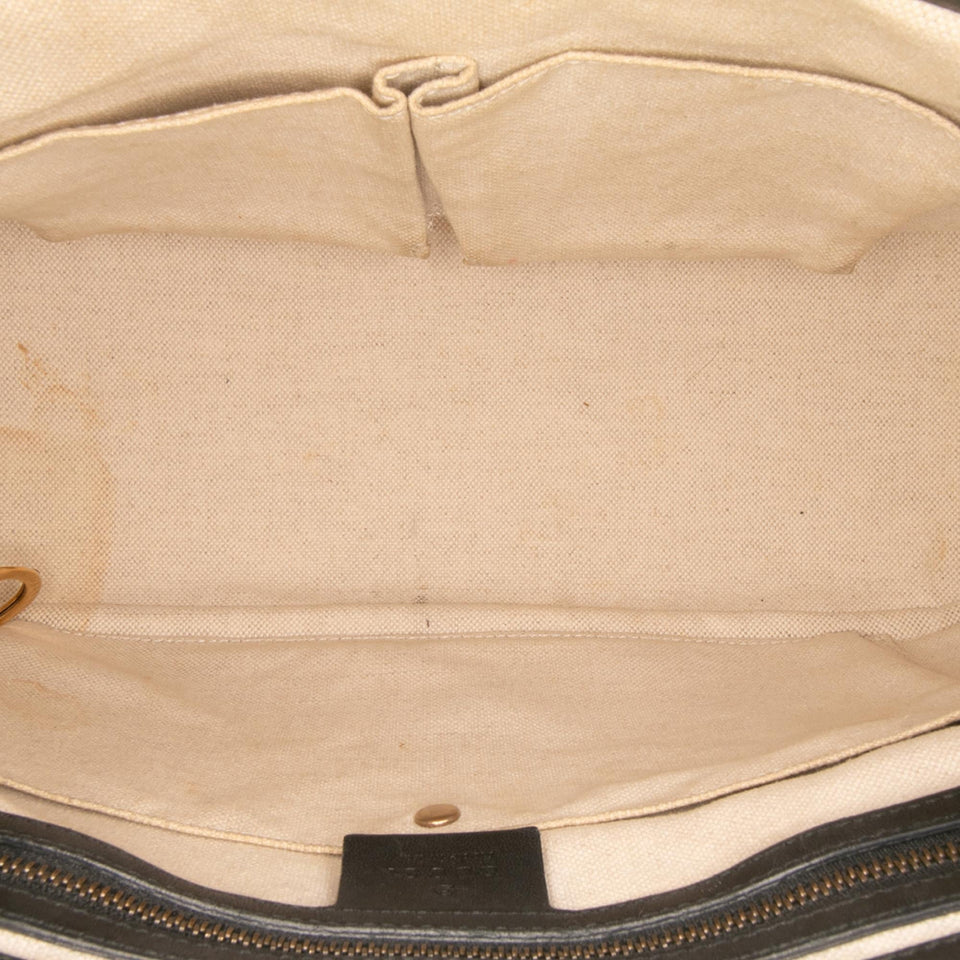 Gucci Patent Bright Bit Satchel