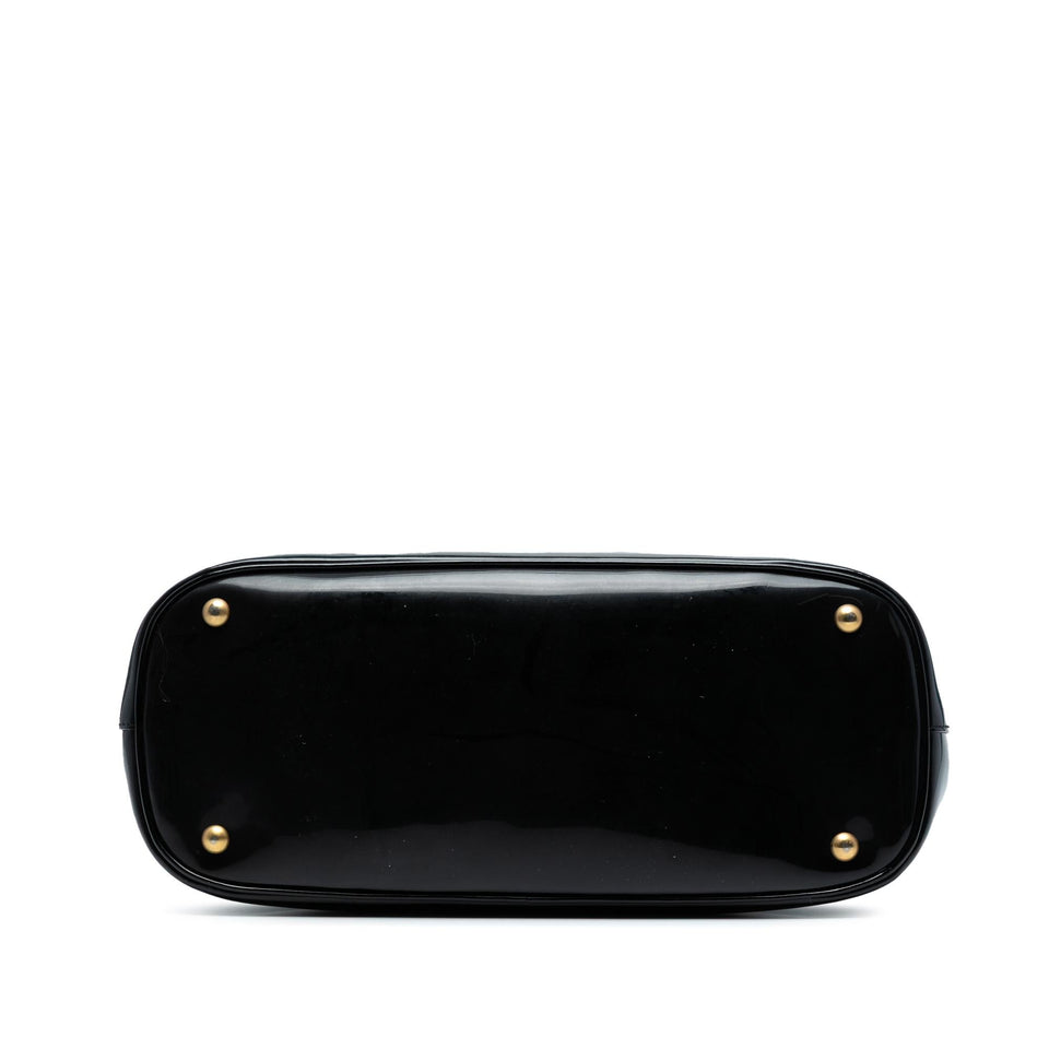 Gucci Patent Bright Bit Satchel