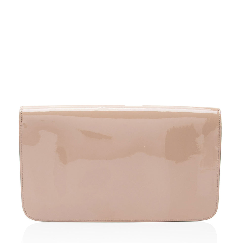 Gucci Patent Leather Bright Bit Clutch
