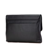 Gucci Pebbled Calfskin Portfolio Clutch