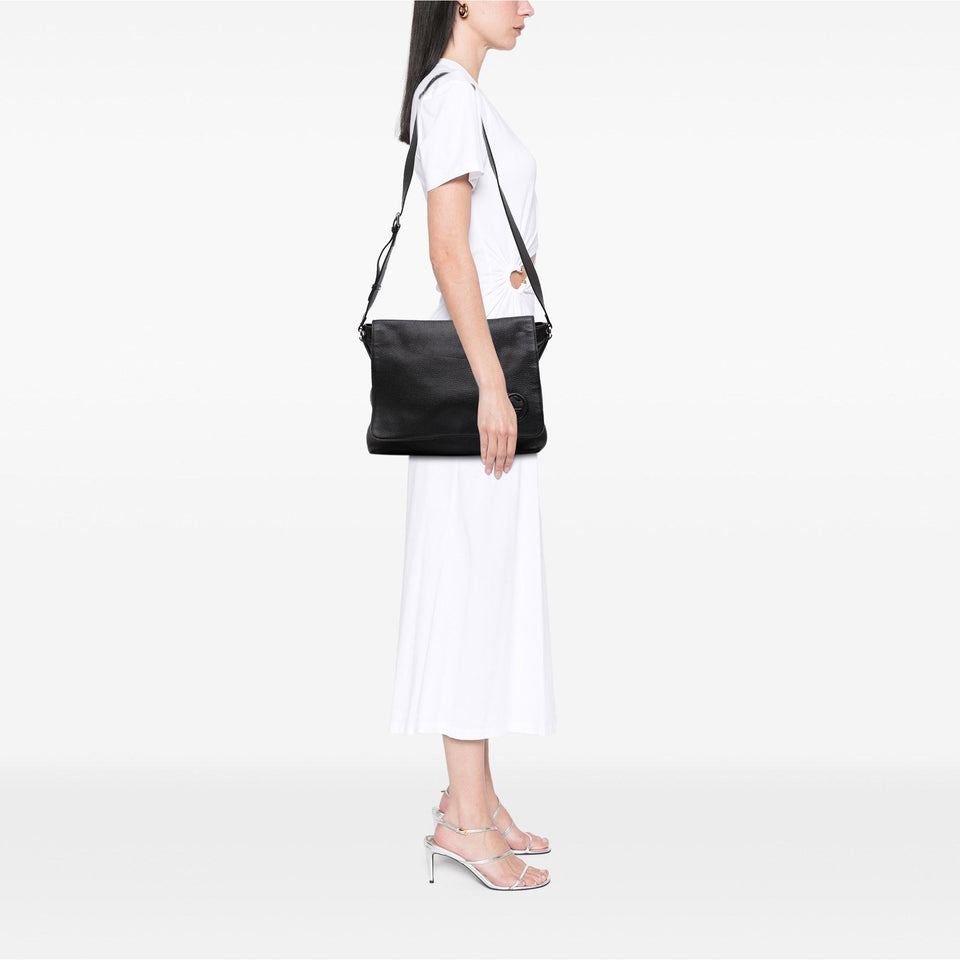 Gucci Pebbled Calfskin Soho Messenger Bag