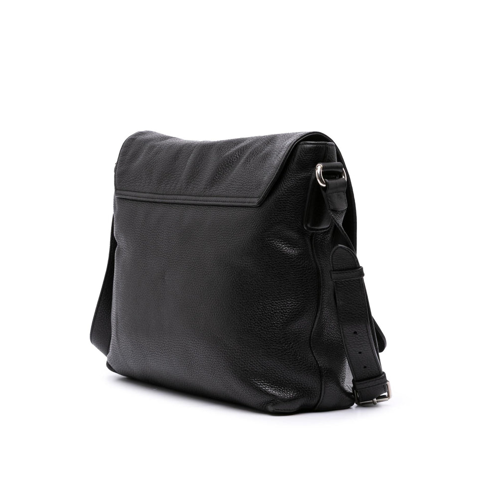 Gucci Pebbled Calfskin Soho Messenger Bag