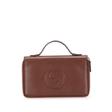 Gucci Pebbled Calfskin Soho Travel Document Case