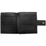 Gucci Pebbled Leather GG Marmont French Wallet