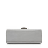 Gucci Pebbled Leather GG Marmont Top Handle