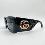 Gucci THICK RECTANGULAR INJECTION SUNGLASSES GG0811S