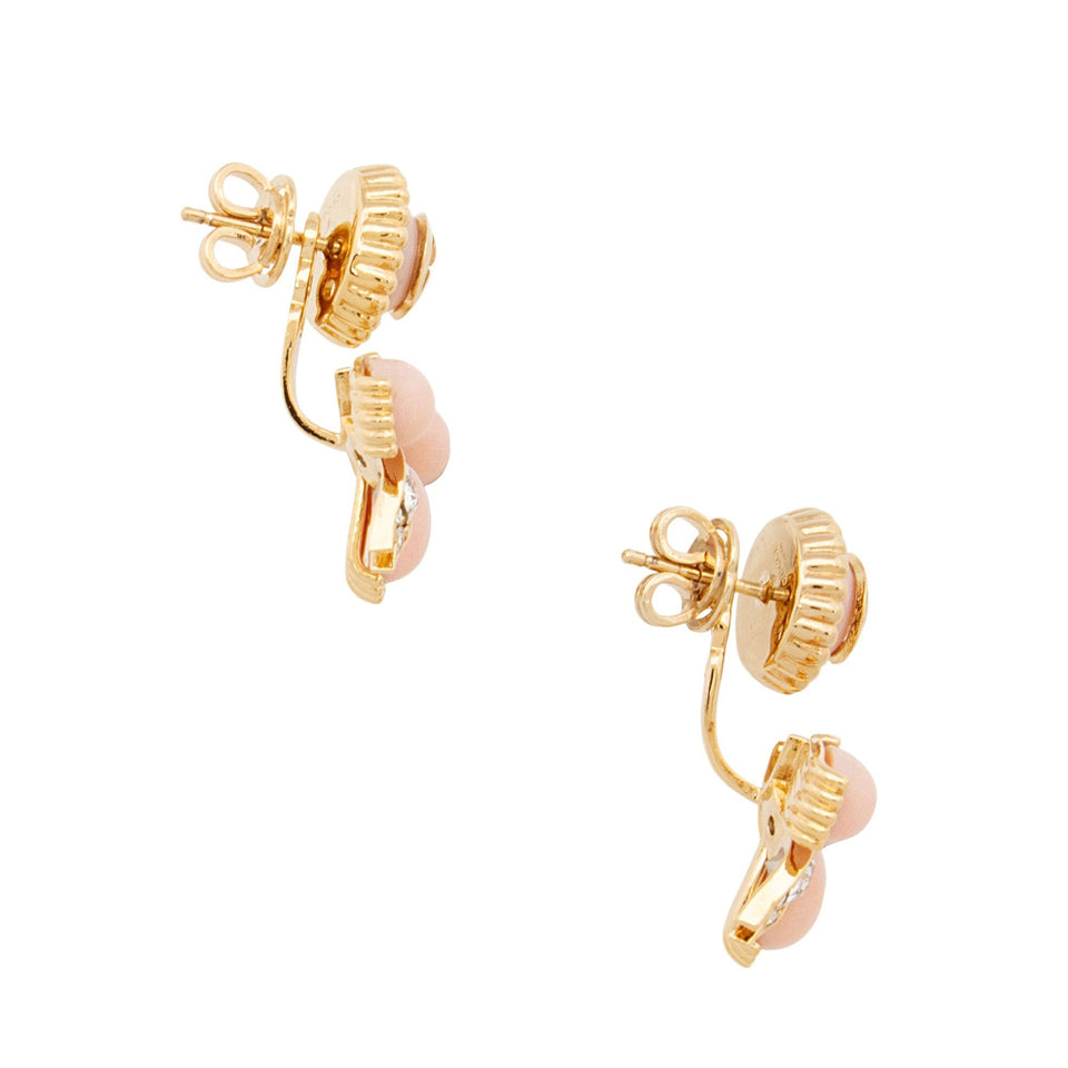 Gucci Resin Crystal Interlocking G Earrings