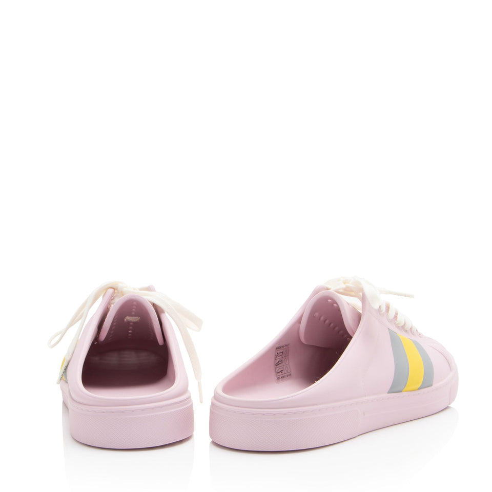 Gucci Rubber Ace Mule Sneakers - Size 10 / 40