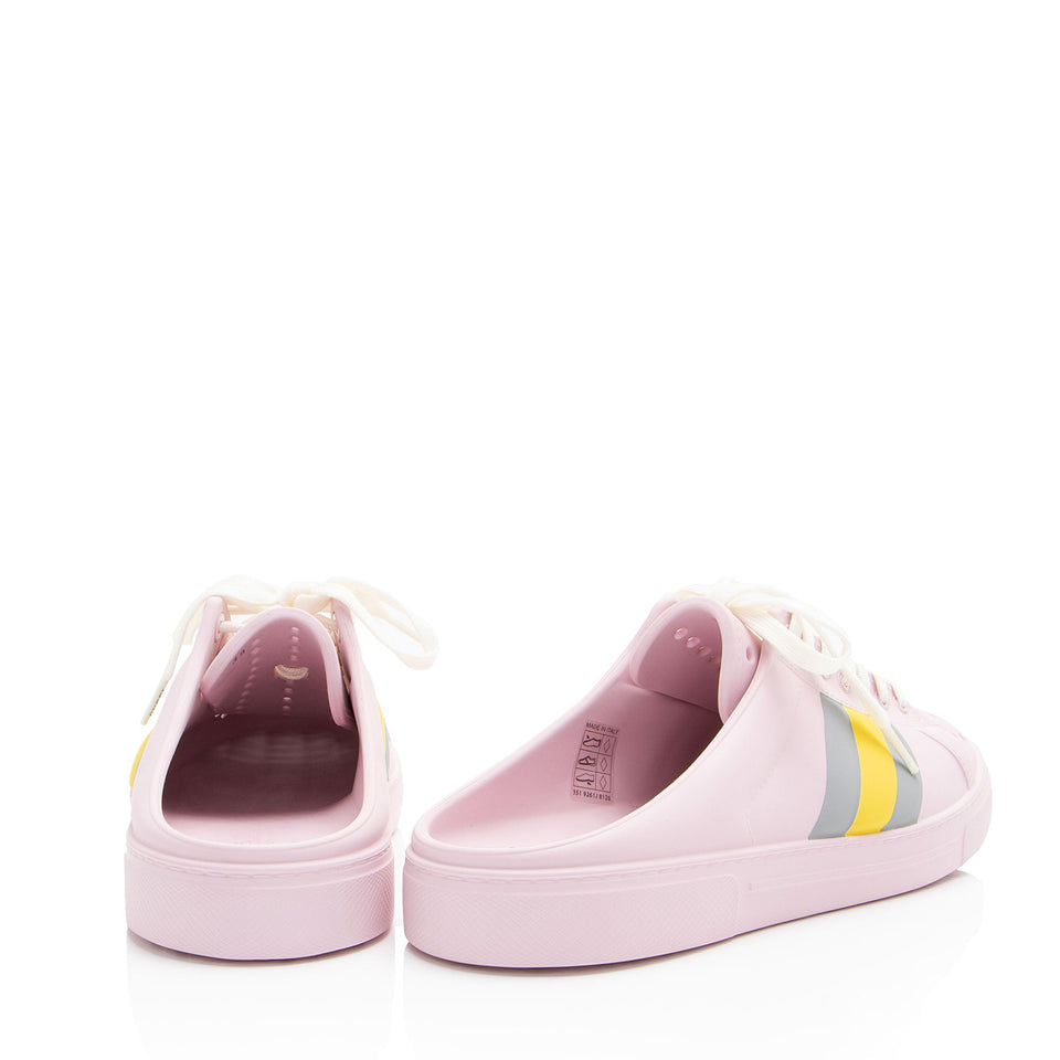 Gucci Rubber Ace Mule Sneakers - Size 9 / 39